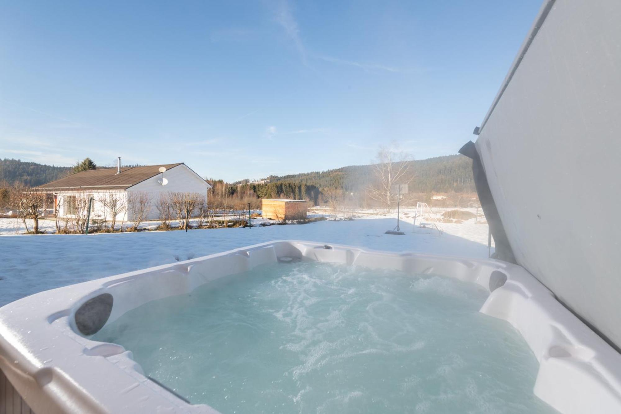 Chalet du Bien-être 15p. Piscine,Spa, Hammam,Pétanque,Basket Gérardmer Exterior foto